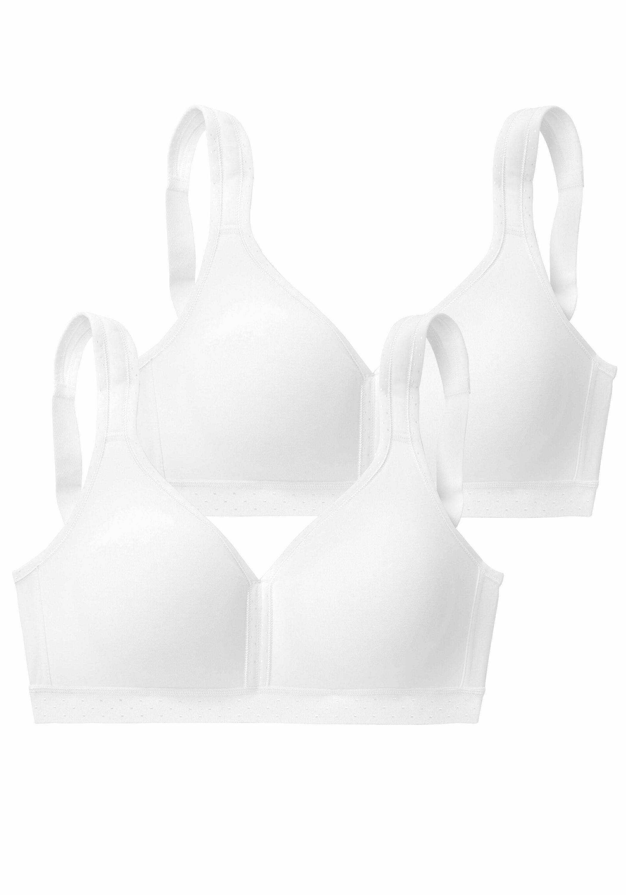 Бюстгальтер без косточек PETITE FLEUR Soft BH, цвет 2xweiß