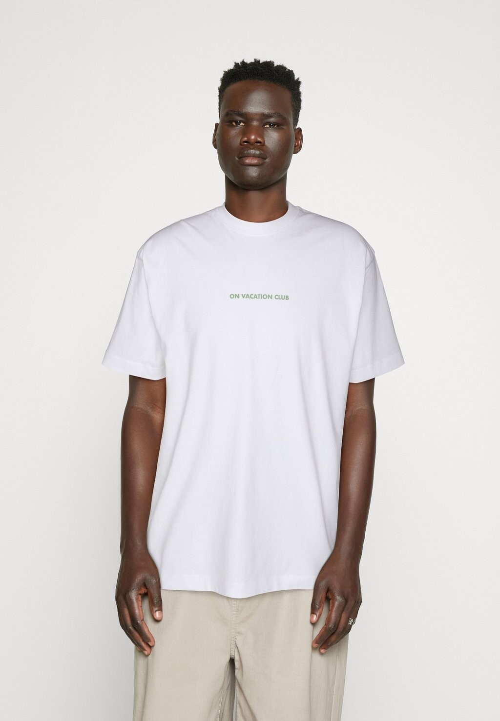 

Футболка с принтом Bubbly Good Times Unisex On Vacation, белый