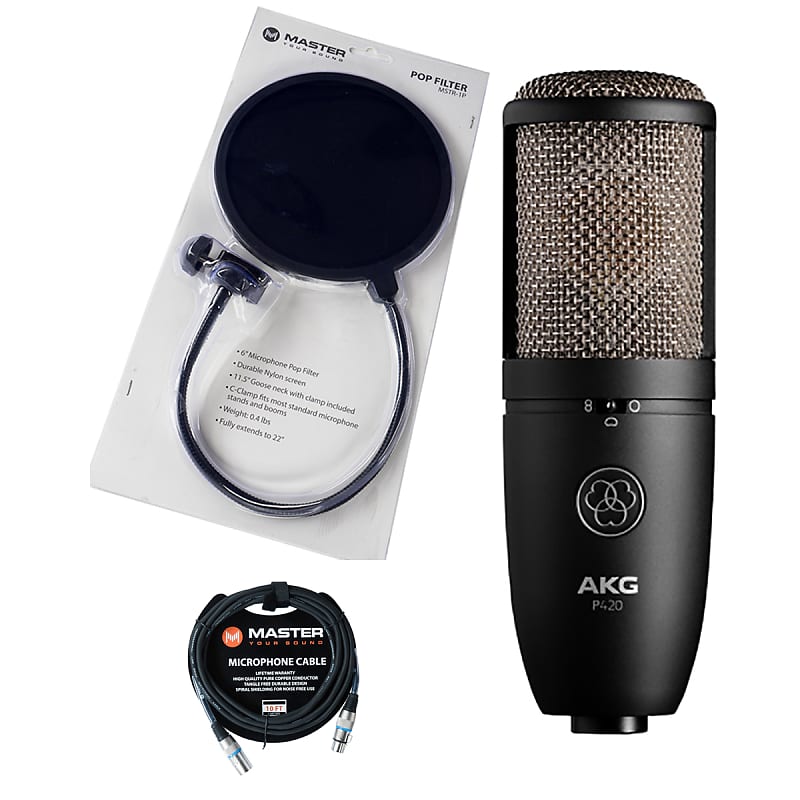 Конденсаторный микрофон AKG P420 цена и фото