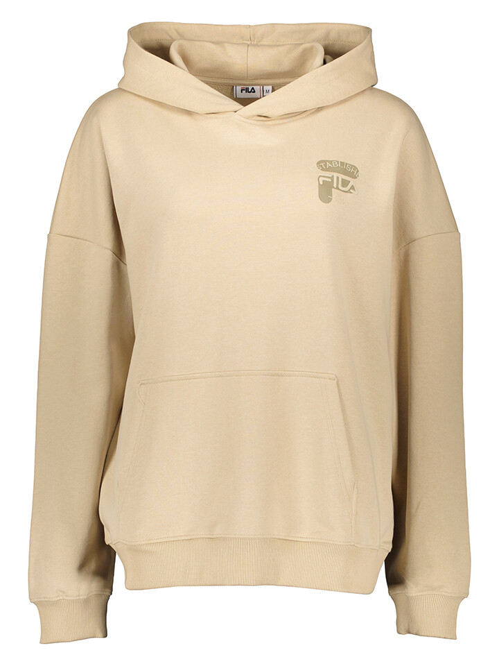 

Толстовка Fila Hoodie, бежевый