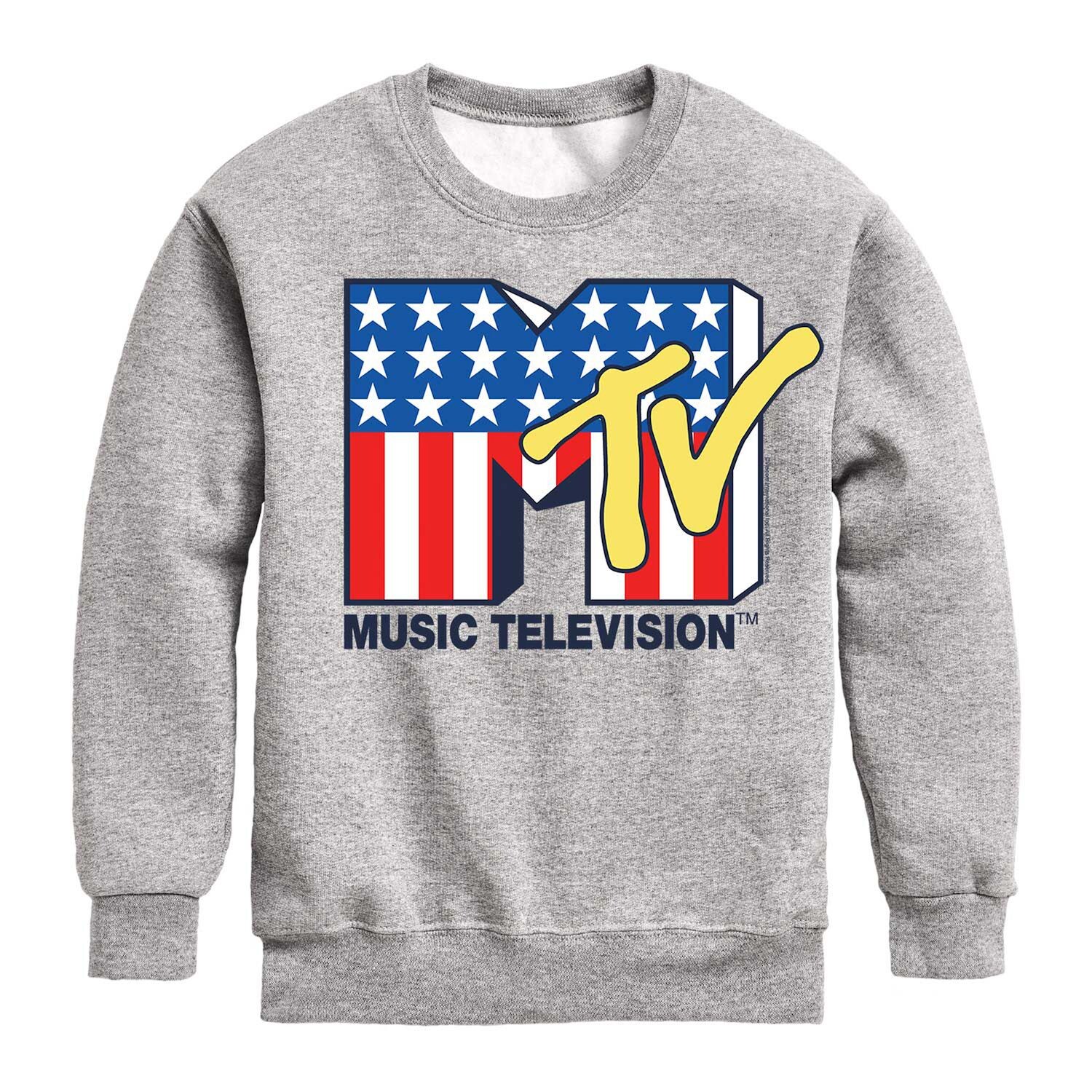 

Толстовка с графическим рисунком MTV Logo Americana для мальчиков 8–20 лет Licensed Character
