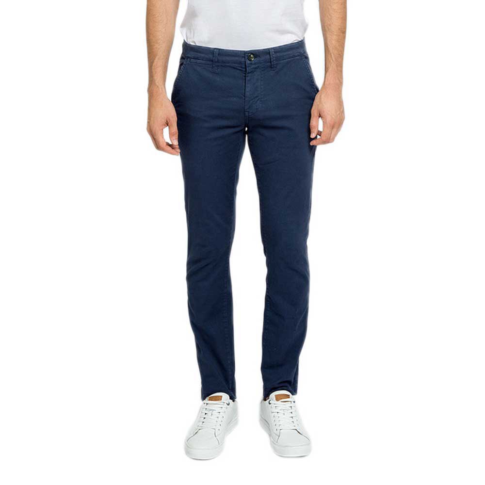 Брюки Pepe Jeans Charly, синий брюки pepe jeans charly regular waist chino синий