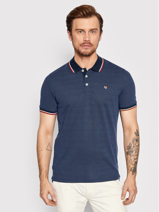 

Рубашка поло стандартного кроя Jack&Jones, синий