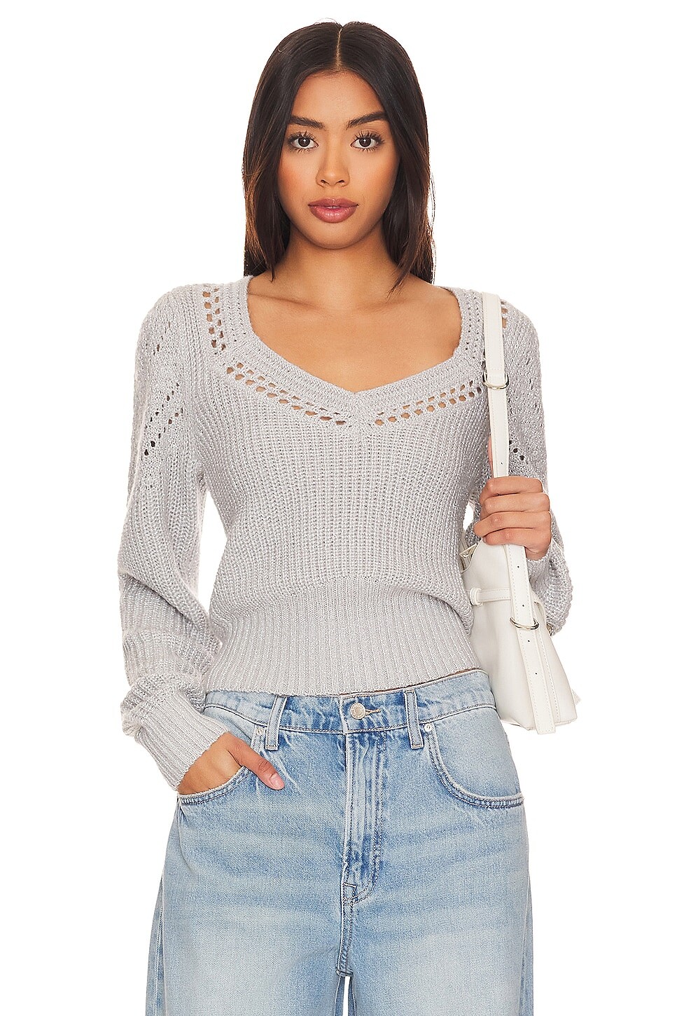 

Свитер Steve Madden Irene, цвет Silver Grey
