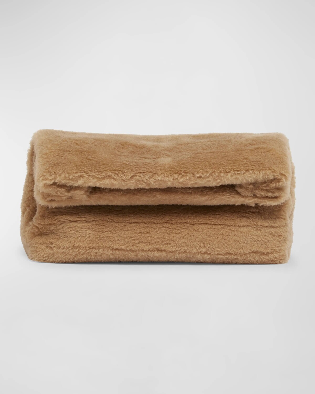 

Клатч Phoebe из кашемировой шерсти Gabriela Hearst, цвет Camel Multi