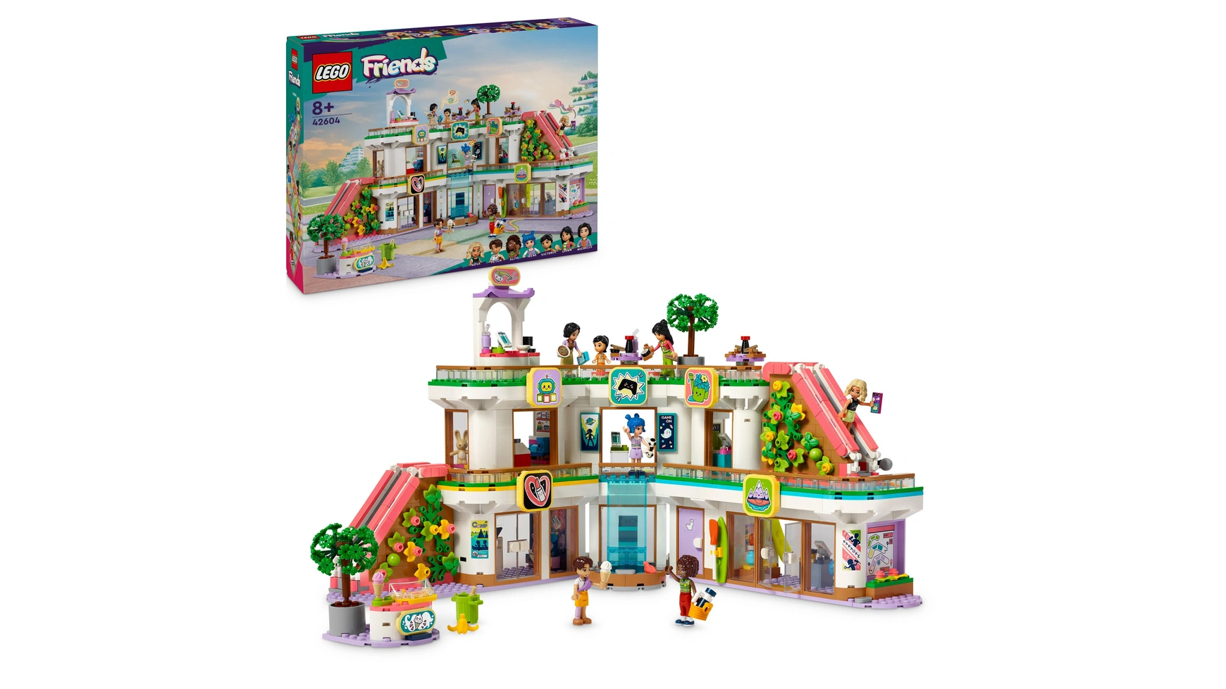 Lego Friends Универмаг Хартлейк Сити, кукольный домик с фигурками цена и фото