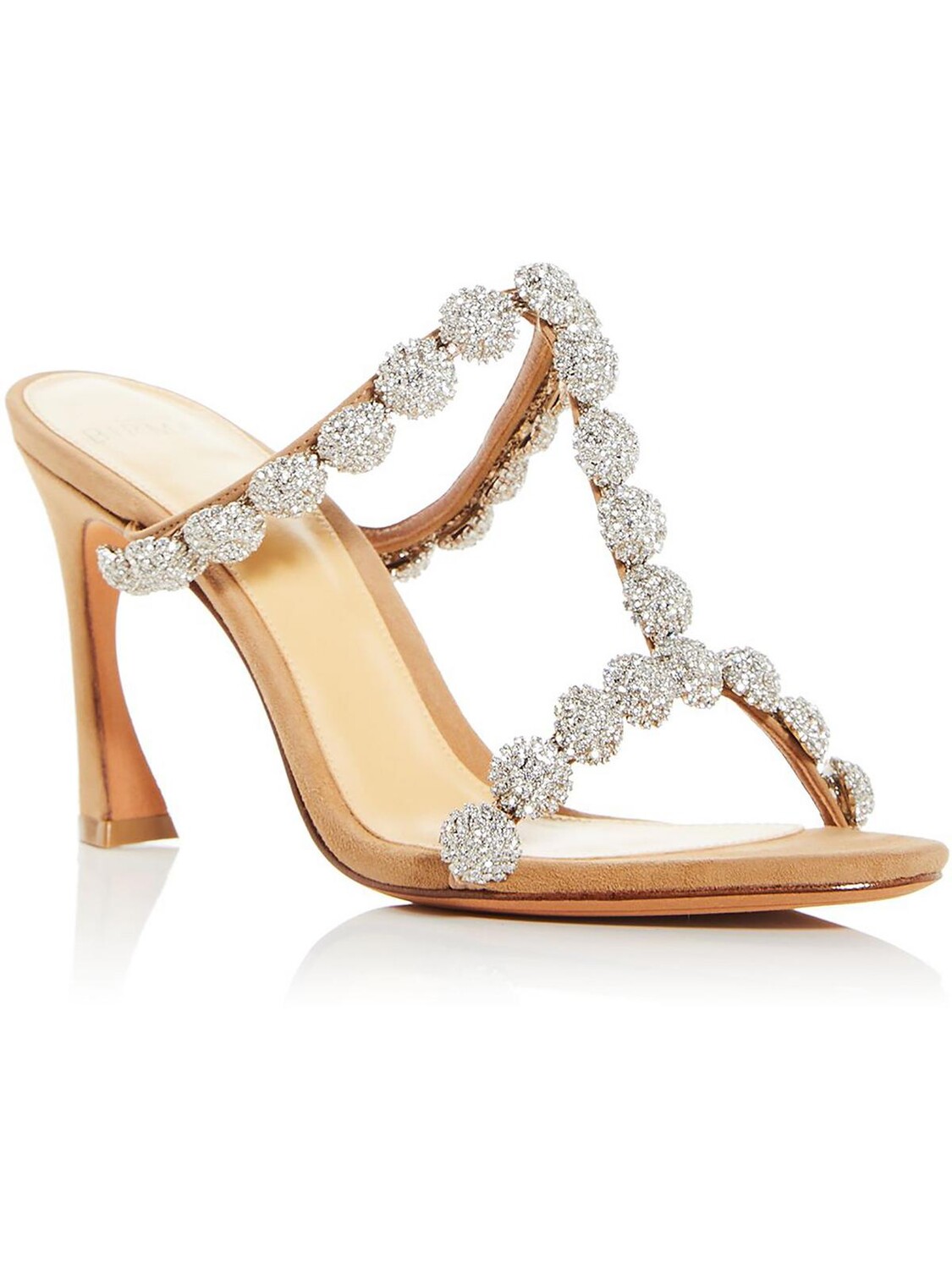 

Женские нарядные туфли без каблука Maive Alexandre Birman, цвет Nut/Crystal/Silver