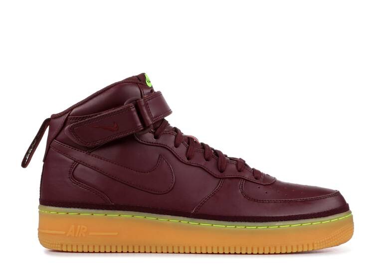 

Кроссовки Nike AIR FORCE 1 '07 MID LV8 'NIGHT MAROON',, Коричневый