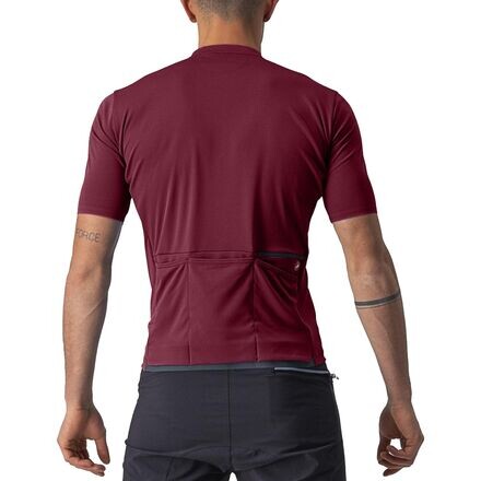 

Джерси Unlimited Allroad мужское Castelli, темно-красный