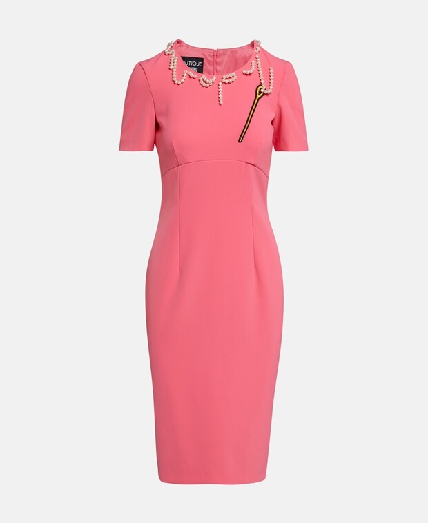 

Деловое платье Boutique Moschino, розовый