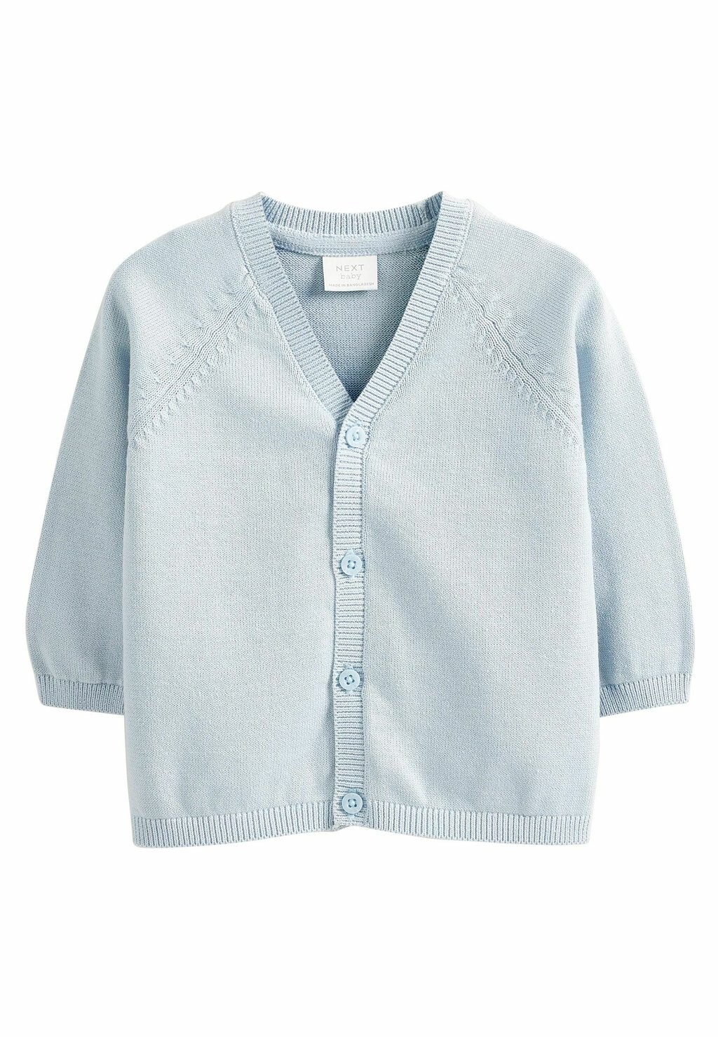 

Кардиган BABY KNITTED CARDIGAN . Next, цвет pale blue