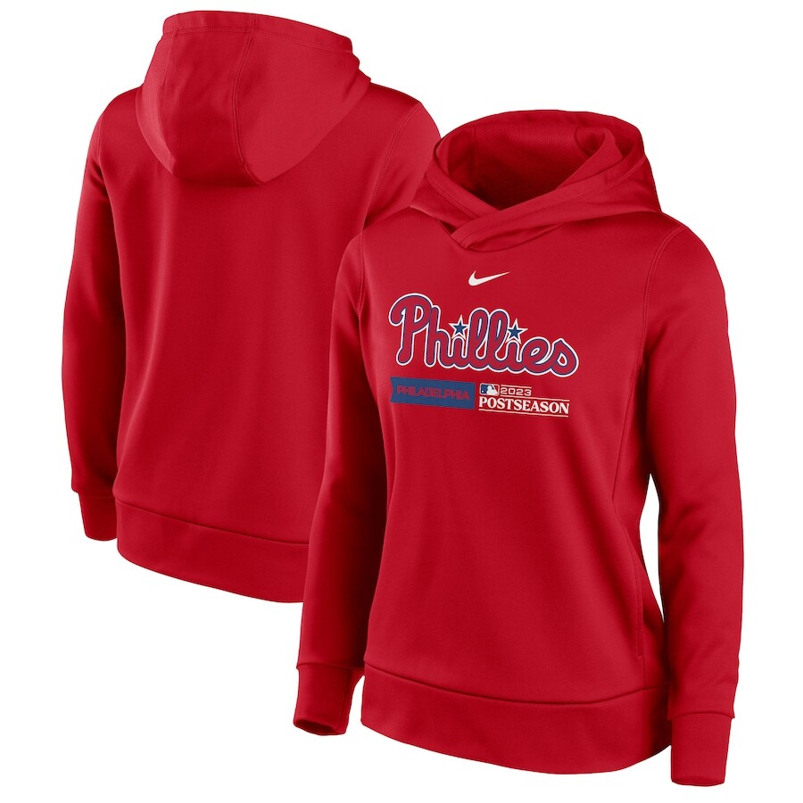 

Пуловер с капюшоном Nike Philadelphia Phillies, красный