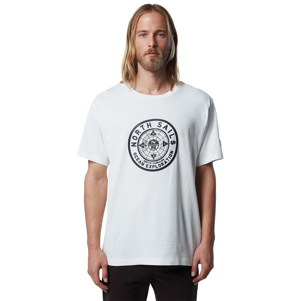 

Футболка с коротким рукавом North Sails Graphic 692908, белый