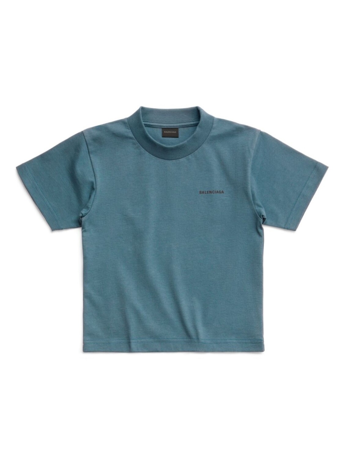 

Balenciaga Kids футболка с логотипом, синий
