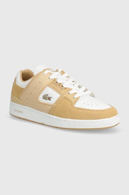 

Кроссовки Court Cage Leather Lacoste, бежевый