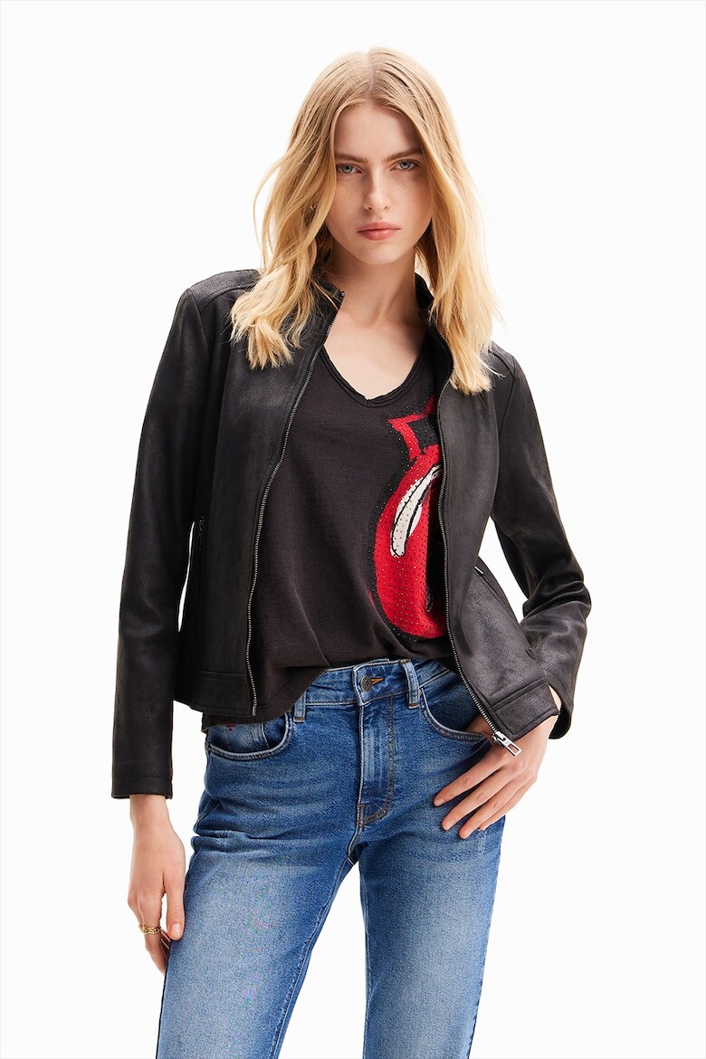 

Узкая куртка Торонто Desigual, черный