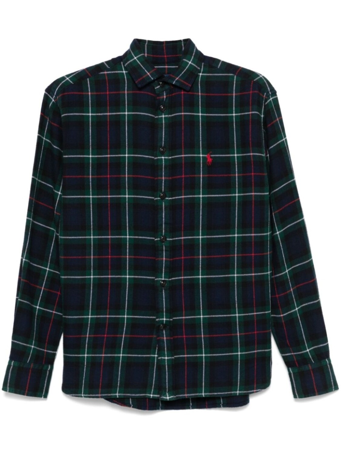 

Рубашка в клетку Polo Ralph Lauren, зеленый
