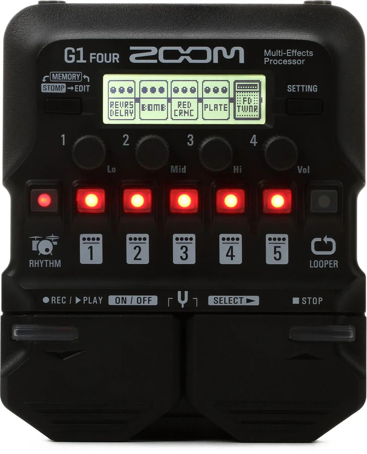 

Zoom G1 Четырехпроцессор мультиэффектов
