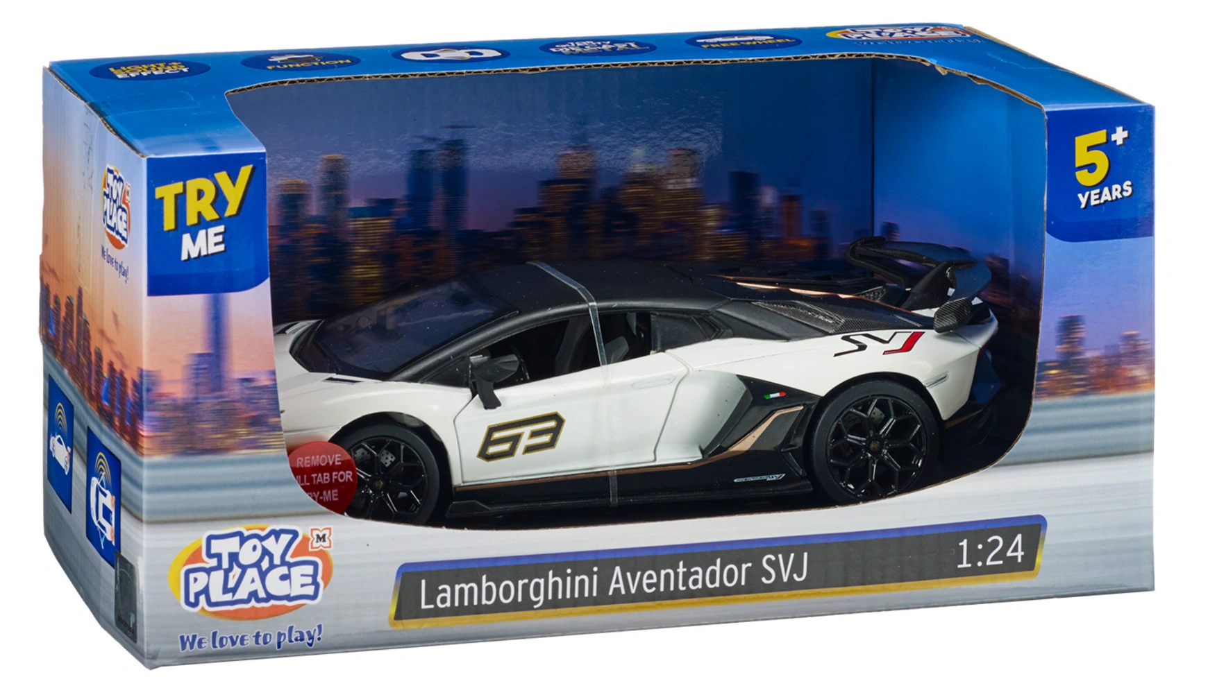 

Мюллер Toy Place Lamborghini Aventador SVJ 1:24