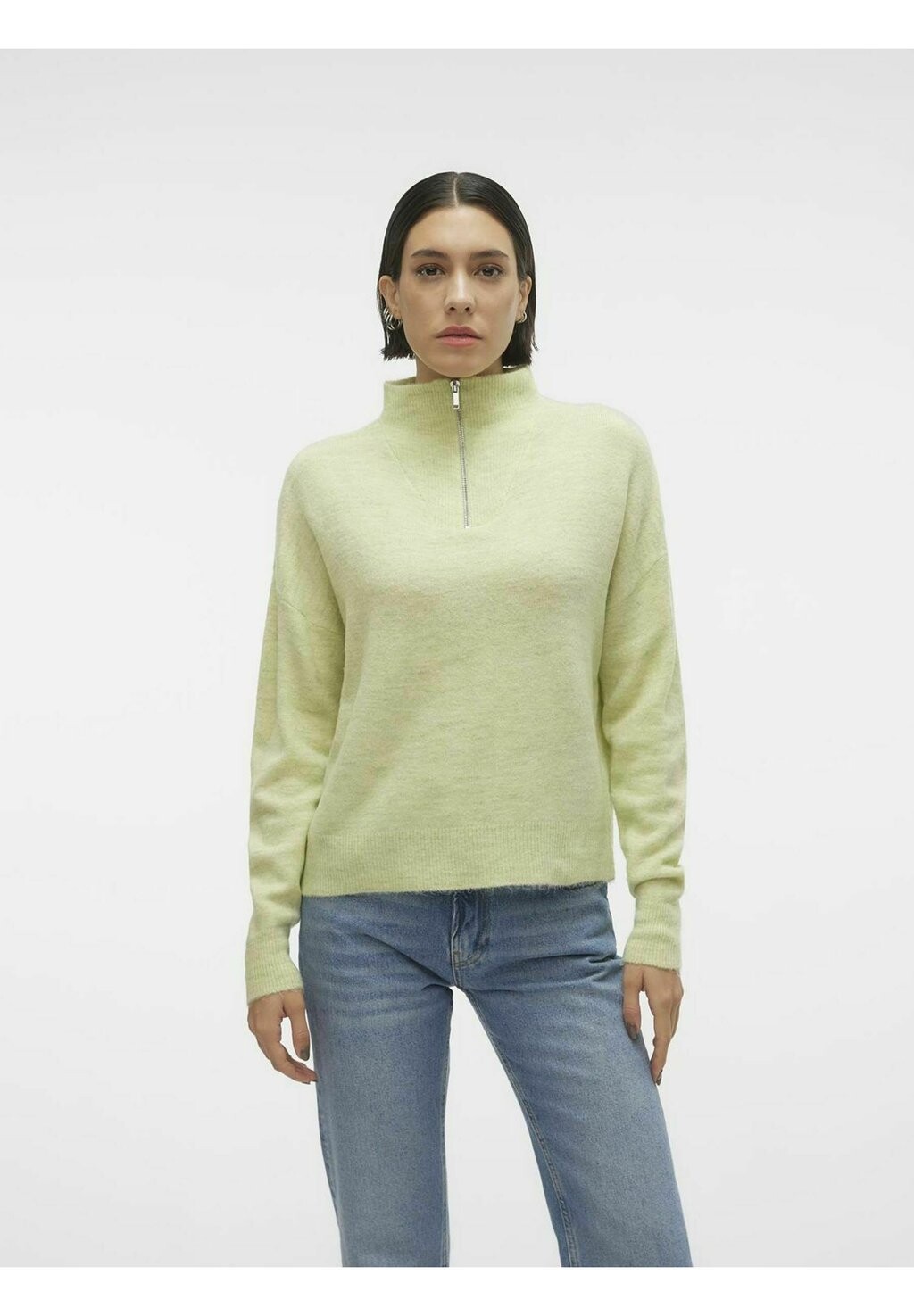 

Свитер вязаный VMELLYLEFILE Vero Moda, цвет reed