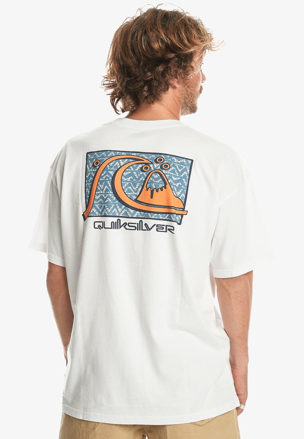 

Футболка с принтом Quiksilver, цвет white