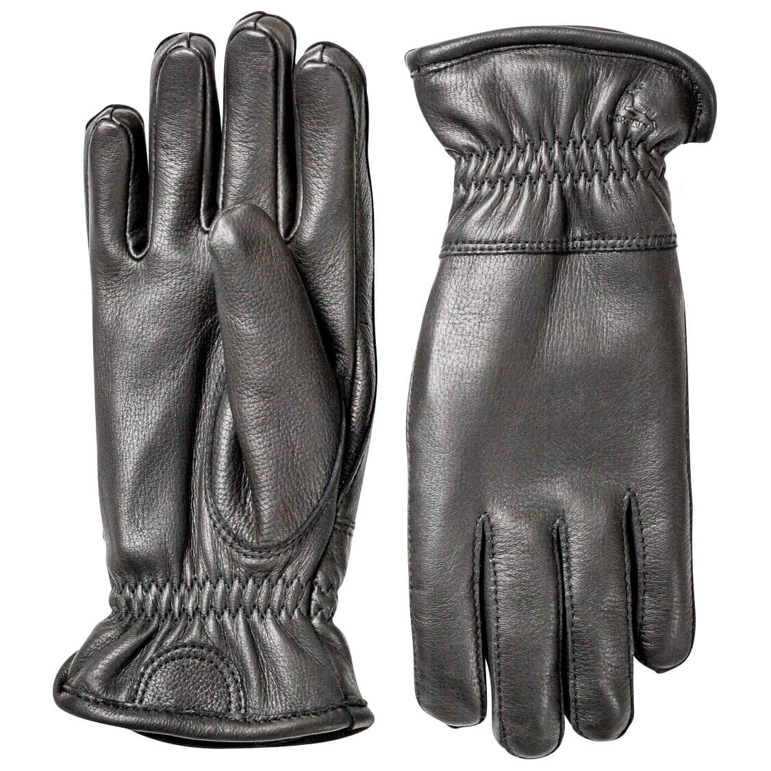 Перчатки Hestra Deerskin Winter, черный сумка мужская johnny deerskin кожа черный 51717 1 шт