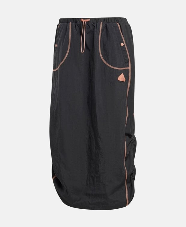 

Макси-юбка adidas, черный