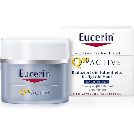 Q10 Активный ночной крем против морщин 50 мл, Eucerin ночной крем против морщин eucerin 48 гр