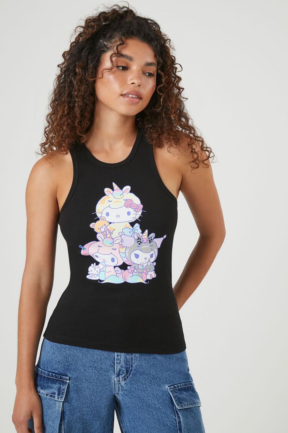 

Майка Hello Kitty & Friends Forever 21, черный