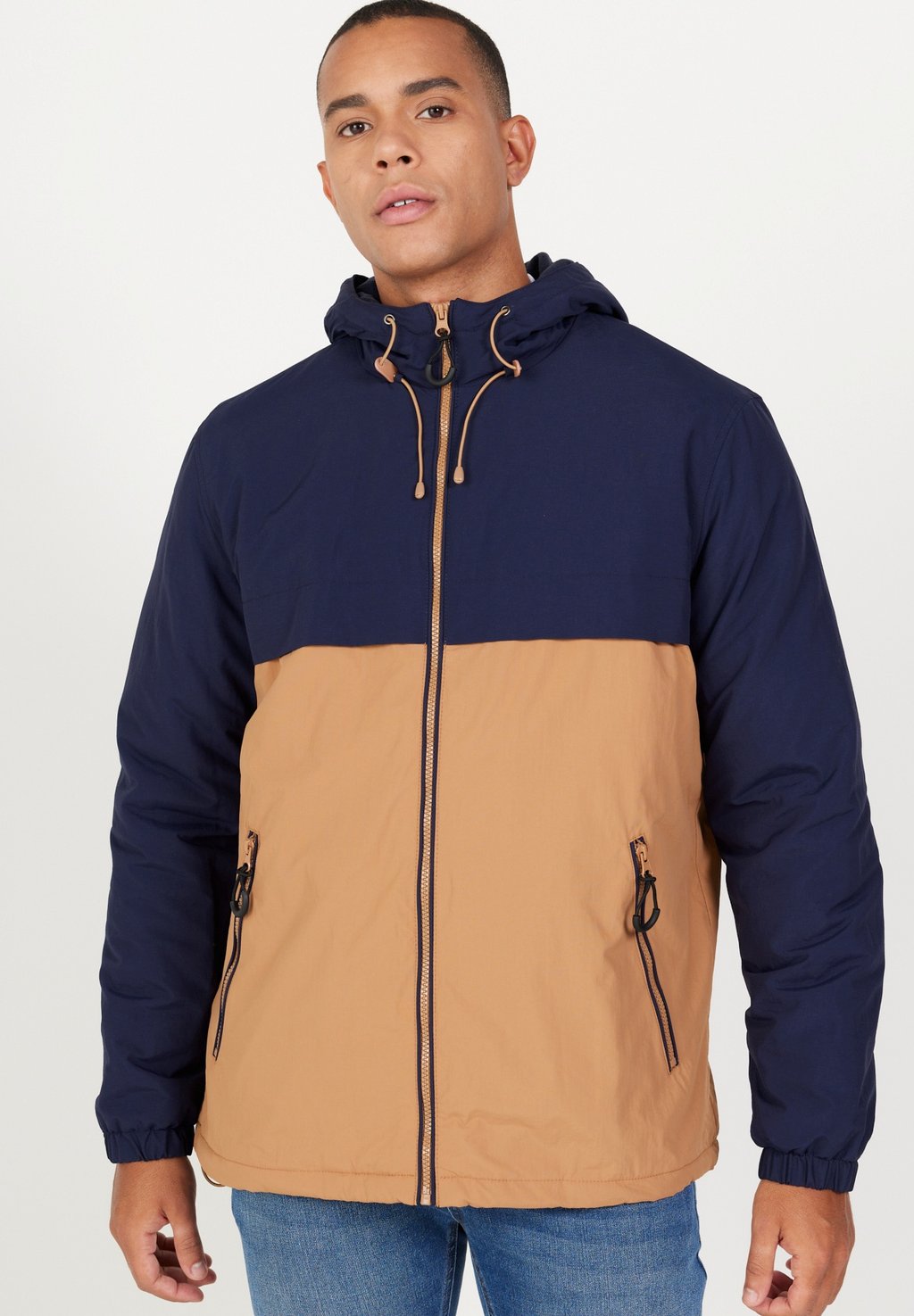 Куртка межсезонная Standard Fit AC&CO / ALTINYILDIZ CLASSICS, цвет navy blue mink