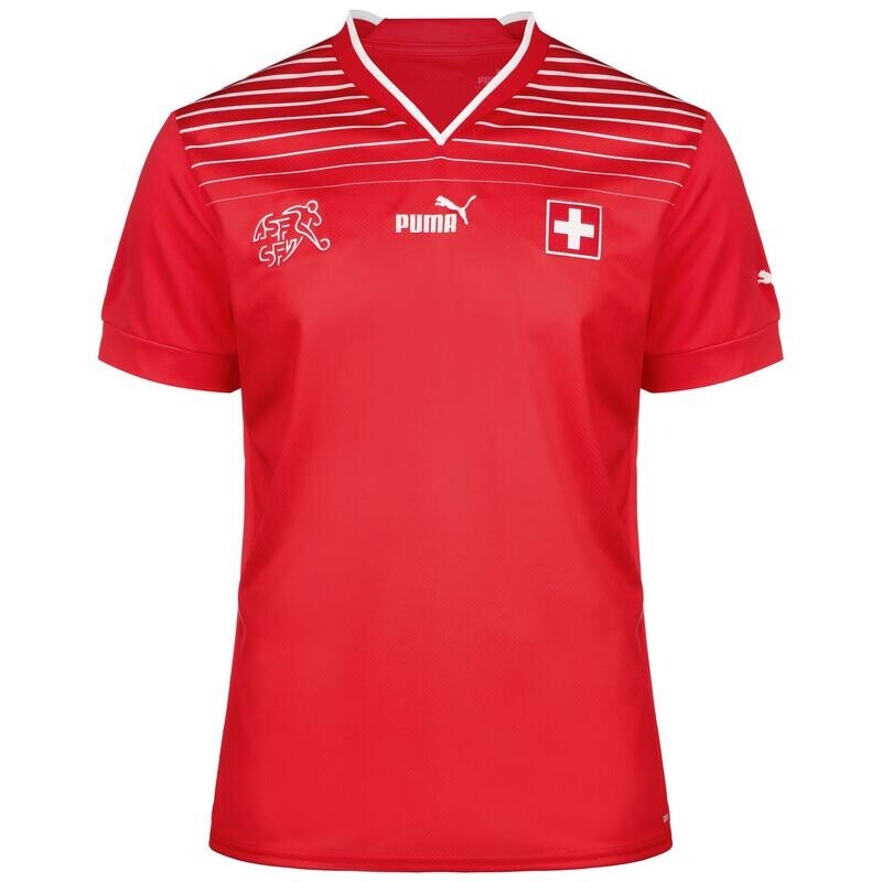 

Футбольная майка SFV Switzerland EM 2022 домашняя мужская PUMA