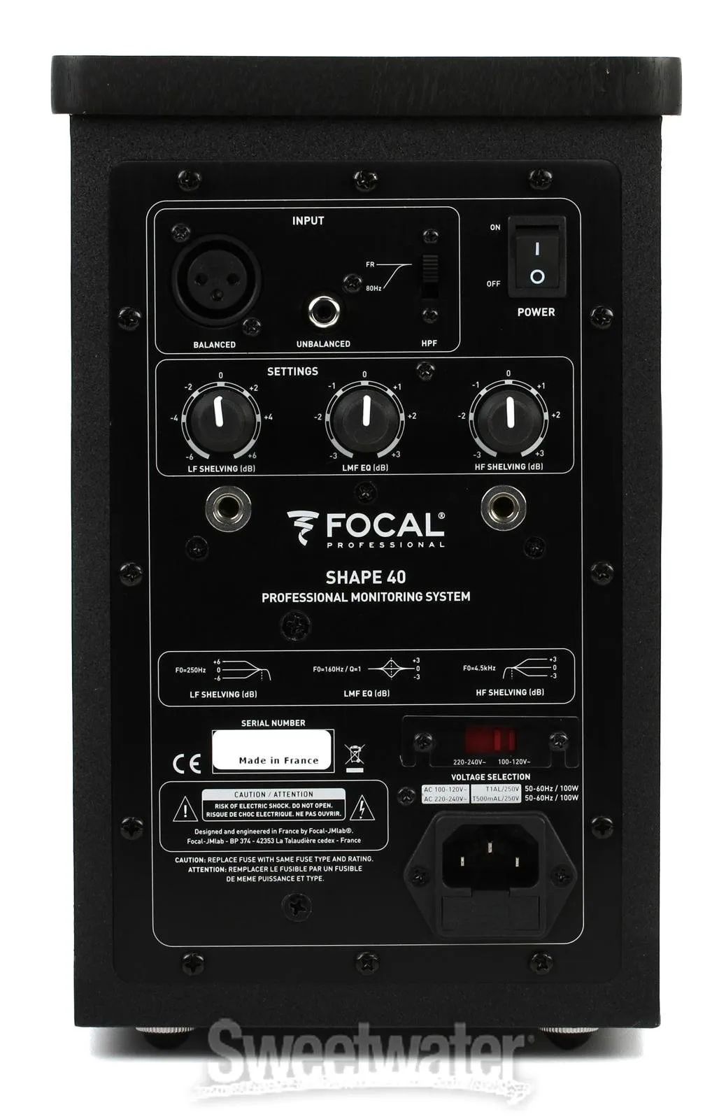 Focal shape 40