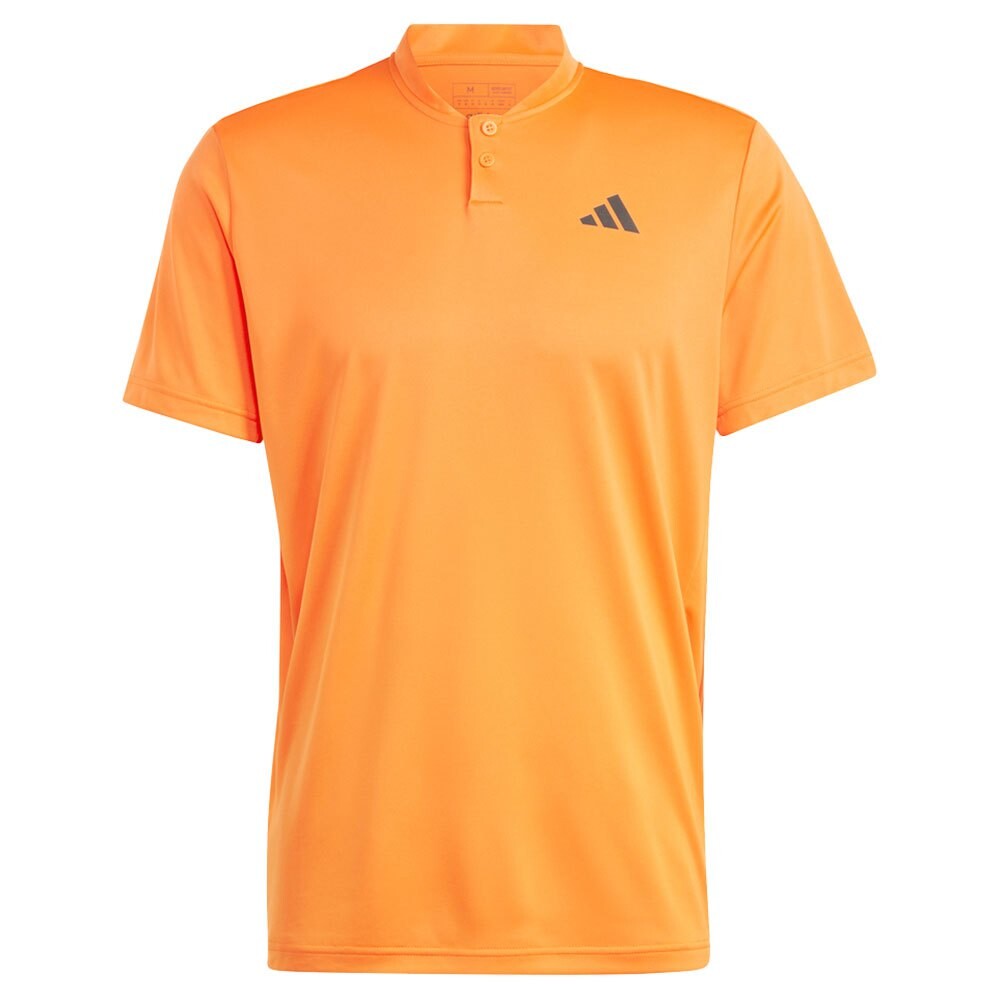 

Поло с коротким рукавом adidas Club Henley, оранжевый