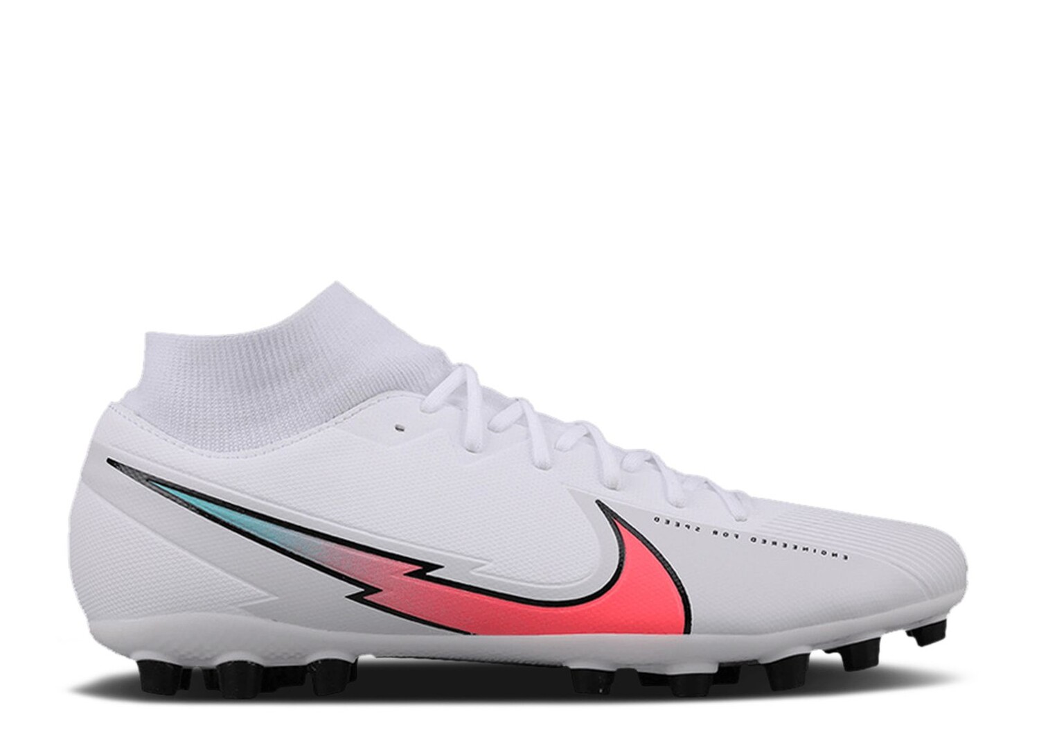 

Кроссовки Nike Mercurial Superfly 7 Academy Ag 'White Flash Crimson', белый
