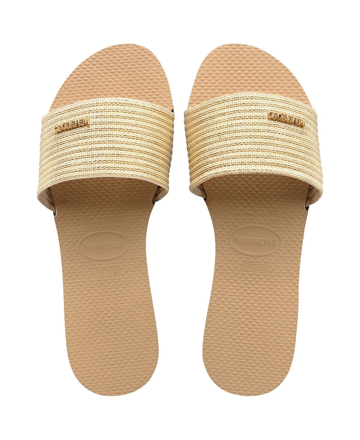 

Женские сандалии You Malta цвета металлик Havaianas, золотой