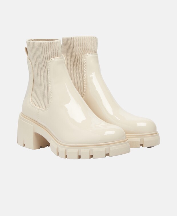 

Резиновые сапоги Челси Steve Madden, мягкий бежевый