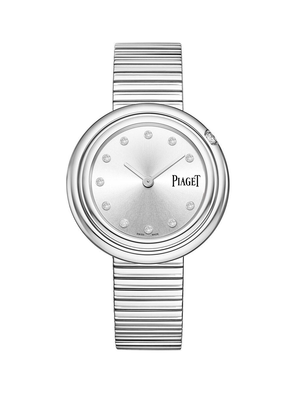 

Часы-браслет Possession из стали и бриллиантов 0,15 TCW/34 мм Piaget
