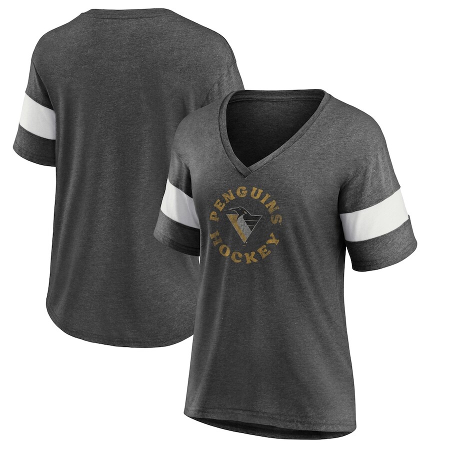 

Футболка с коротким рукавом Fanatics Branded Pittsburgh Penguins, угольный