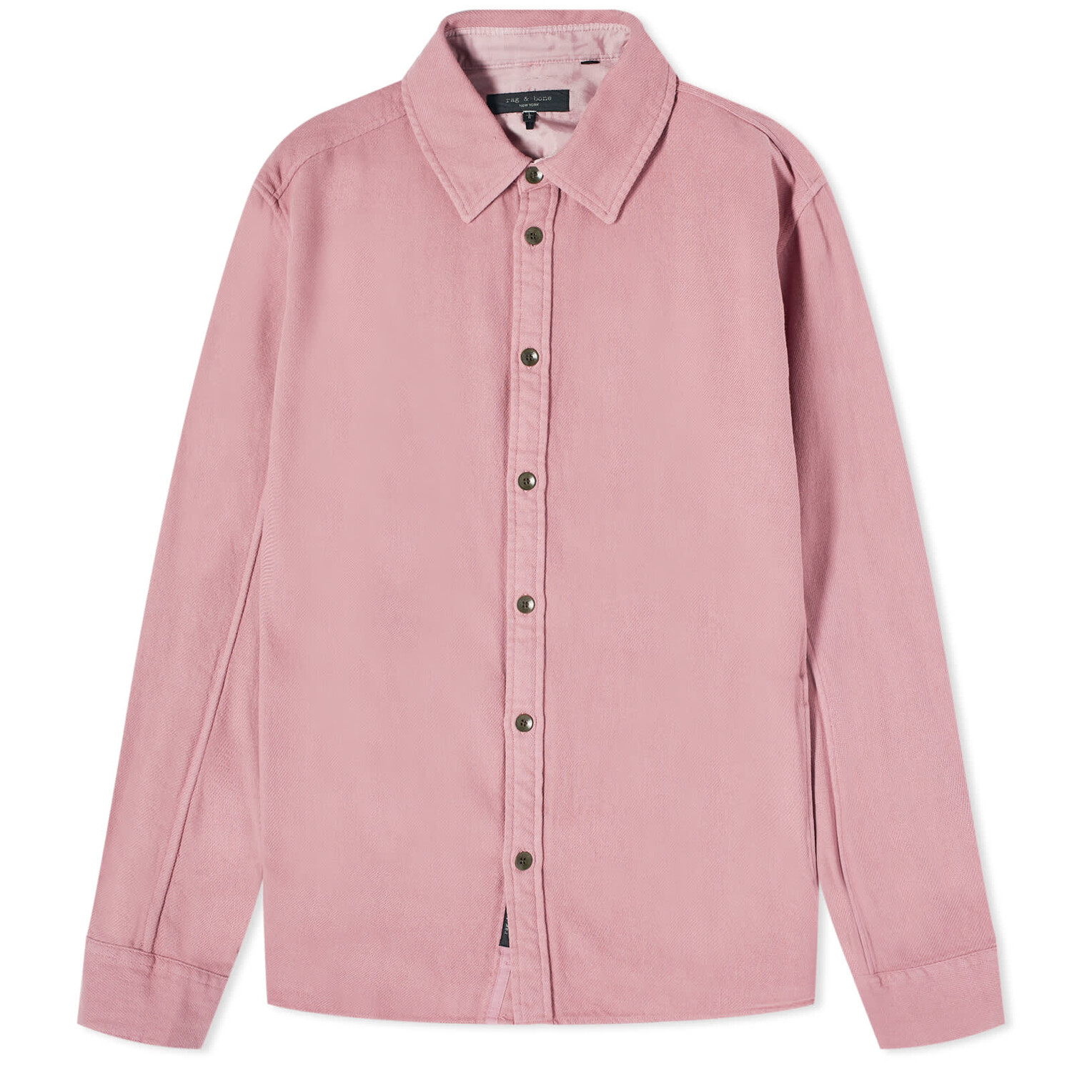 

Рубашка Rag & Bone Austin Twill Overshirt, цвет Deep Pink