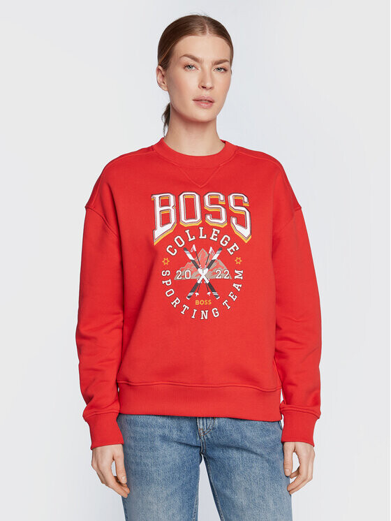 

Толстовка обычного кроя Boss, красный