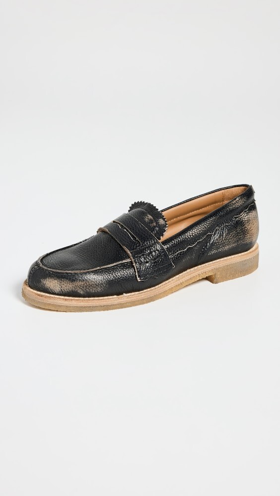 

Лоферы Golden Goose Jerry Mocassino Leather, черный