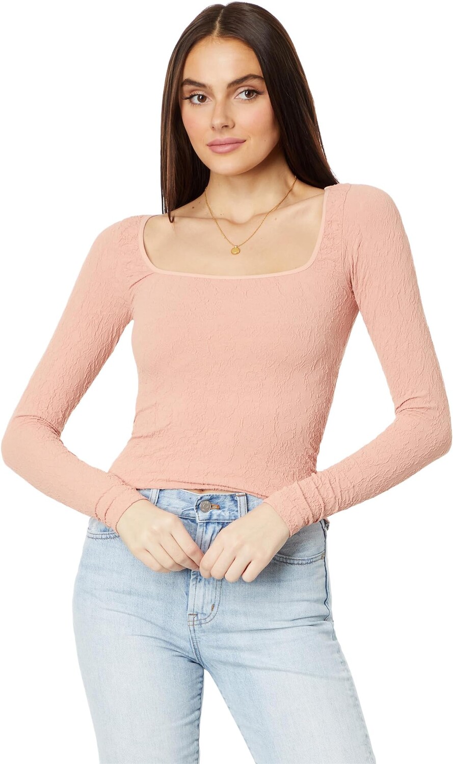 

Иметь все с длинным рукавом Free People, цвет Smoke Rose