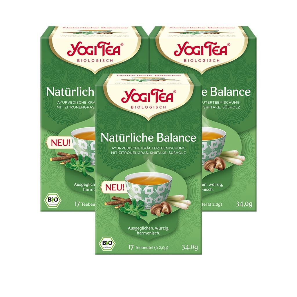 

3 ЧАЯ xYOGI Natural Balance | 3 х 34 г Yogi Tea