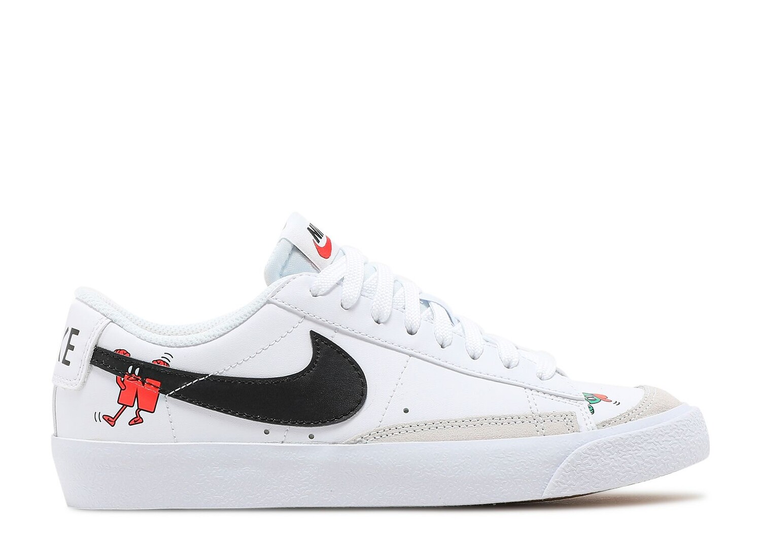 

Кроссовки Nike Blazer Low '77 Gs 'The World Is Your Playground', белый
