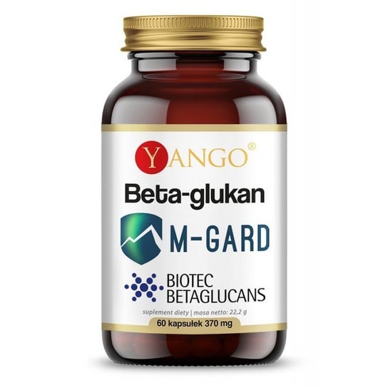Yango, Бета-глюкан 60 капсул. swanson betaright бета глюкан 250 мг 60 капсул