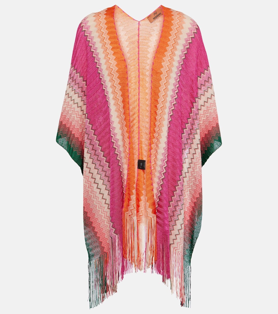 

Пончо с зигзагом Missoni, мультиколор