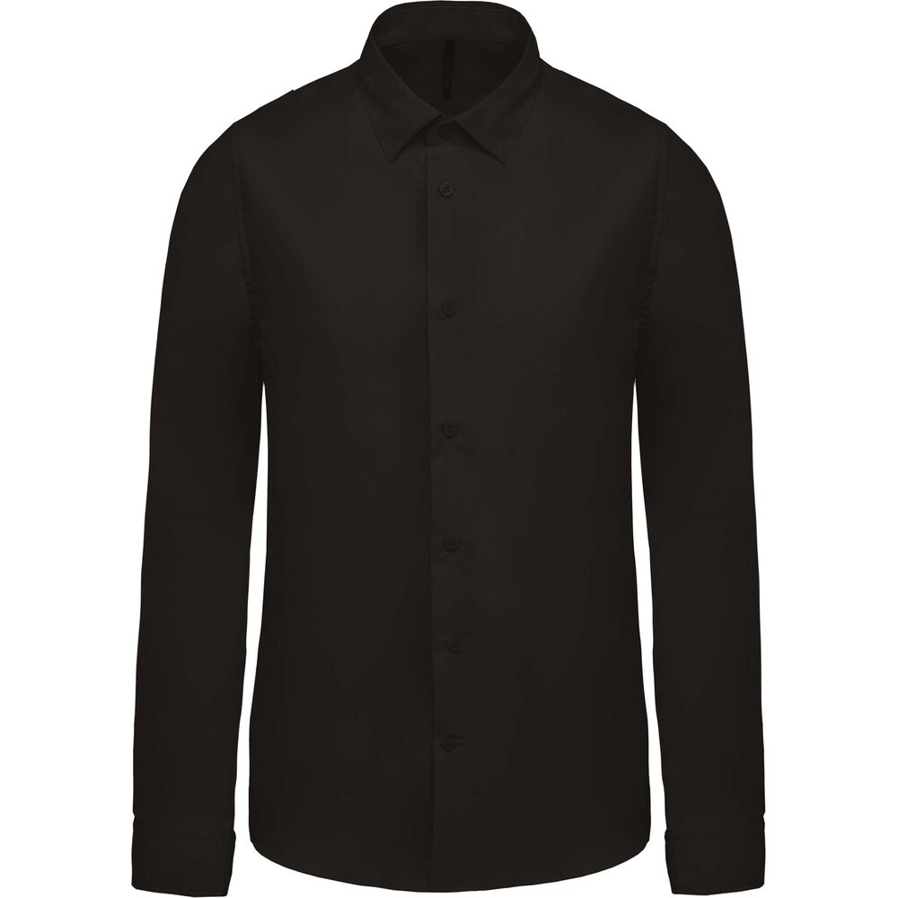 

Рубашка Kariban Cotton Popeline, черный