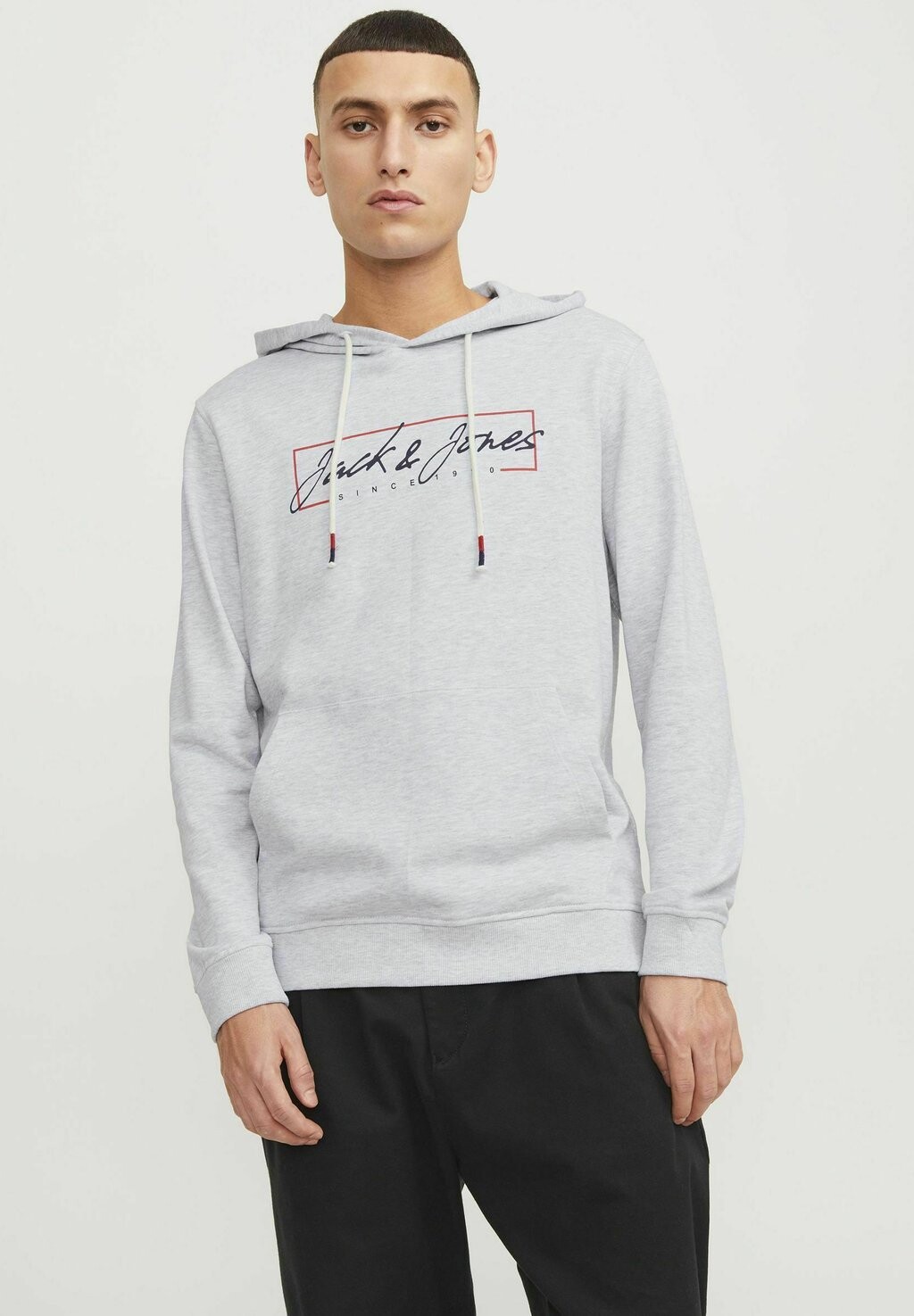 

Толстовка JJZURI Jack & Jones, цвет white melange