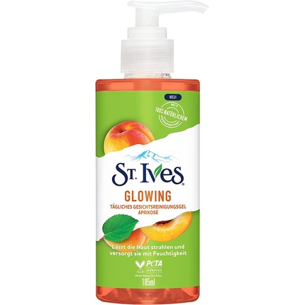 Очищающее средство для лица «Сияющий абрикос» 200мл, St Ives ст ives скраб для лица абрикосовая свежесть кожи 150 мл st ives