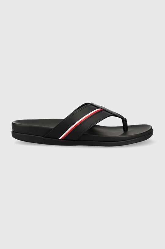 

Сандалии HILFIGER LEATHER TOSPOST Tommy Hilfiger, черный